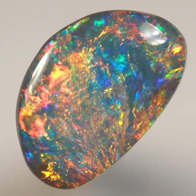 SOLID BLACK OPAL Top quality. Full on fire always.  SEE VIDEO
